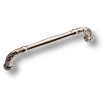 Ручка-скоба, 4472 0160 PN, 160мм, металл, глянцевый никель