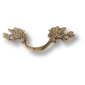 Ручка-скоба, 15.136.01.12, 96мм, металл, античная бронза