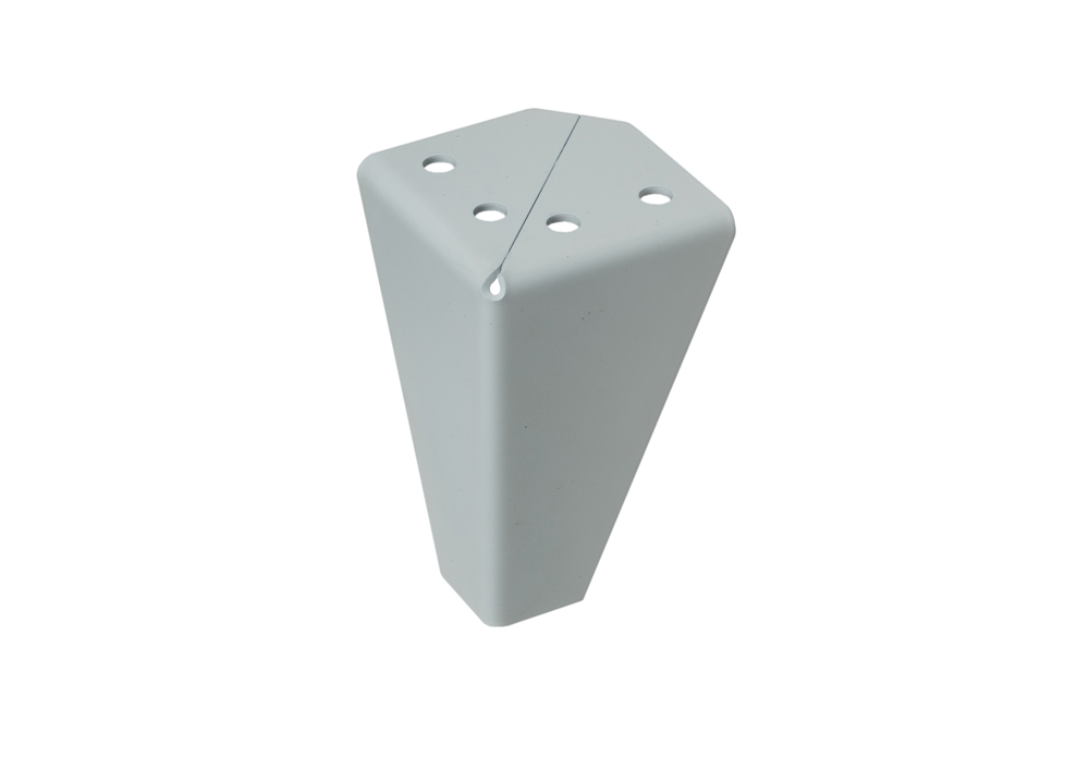 Опора регулируемая, h= 95мм, металл, белый, JET