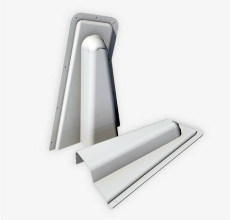 Кожух защитный "Стабикс" для механизма "шкаф-кровать", правый, левый, белый