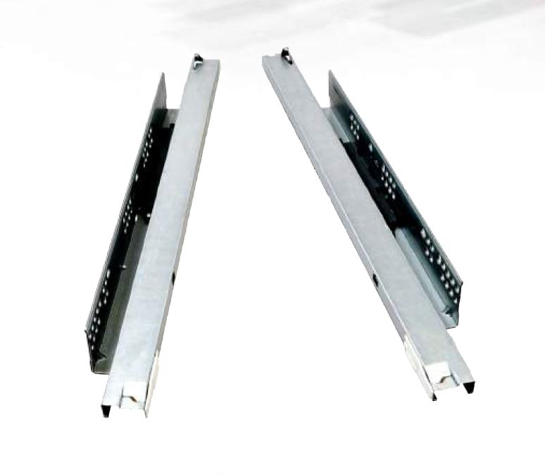 Направляющие скрытого монтажа 300мм, PUSH OPEN, полного выдвижения, без крепления JET