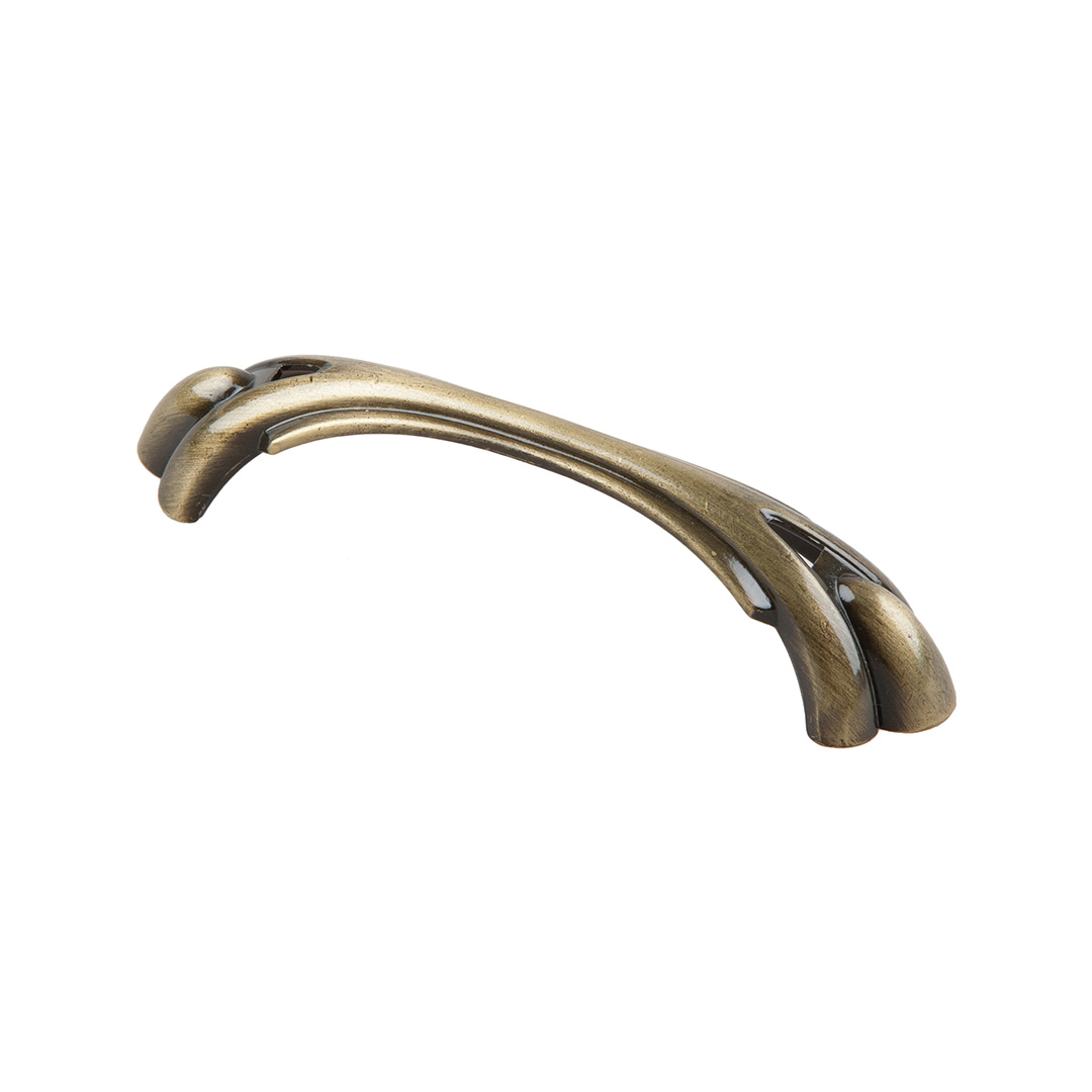 Ручка-скоба, 042, 96мм, металл, бронза