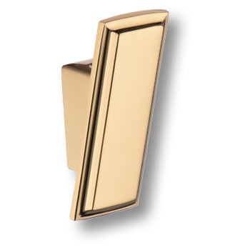 Крючок, 7104010MP11, однорожковый, металл, глянцевое золото