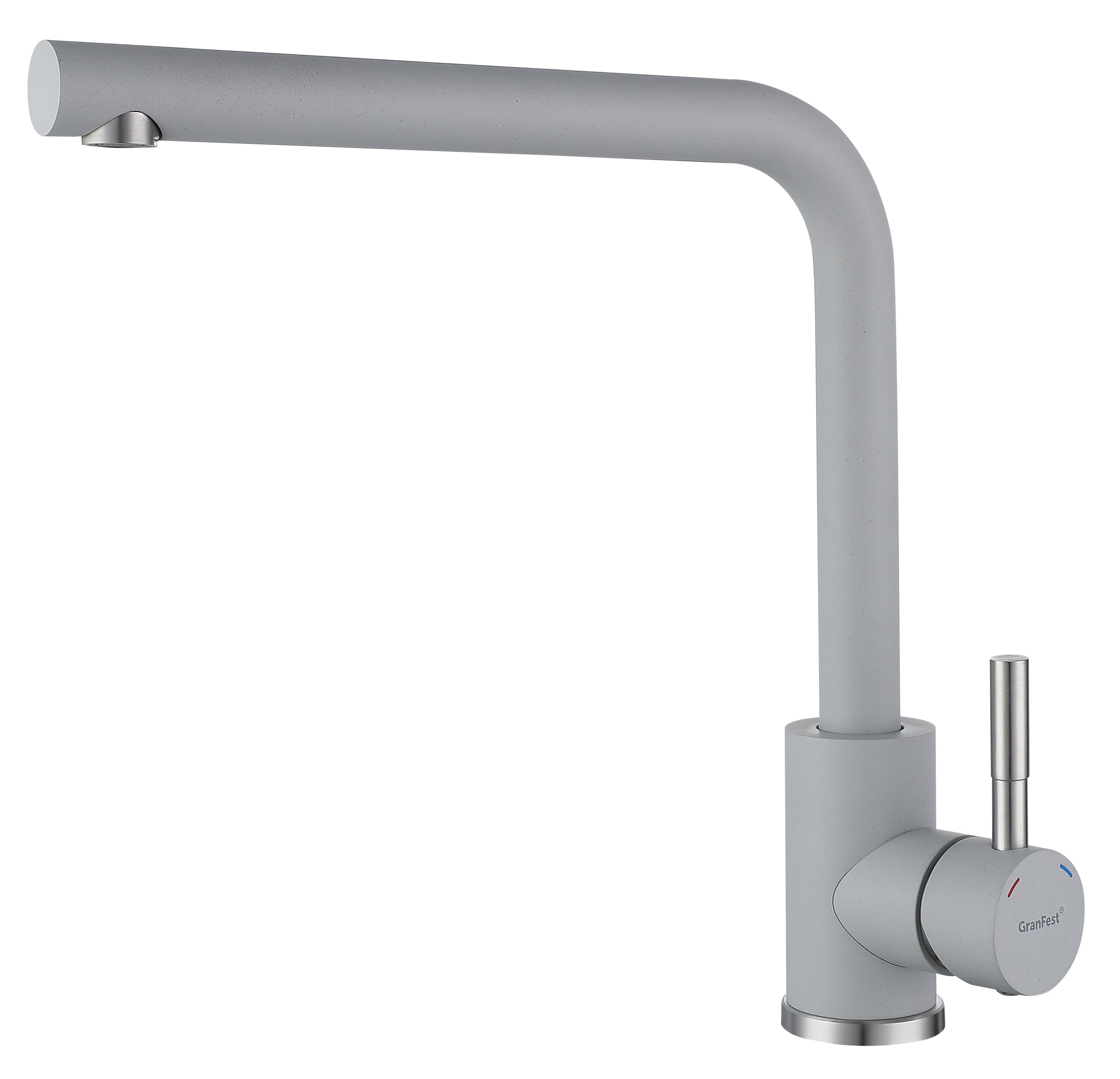 Смеситель GranFest Quarz Z-5411, серый (без подводки)