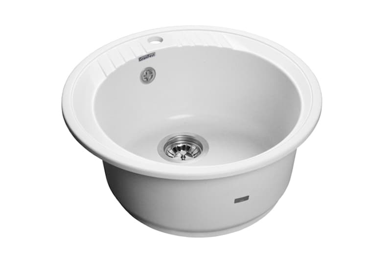 Мойка GranFest RONDO 520, d=520 мм, иней