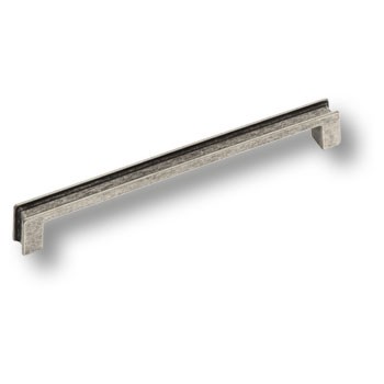 Ручка-скоба, 1140 192MP14, 192мм, металл, старое серебро