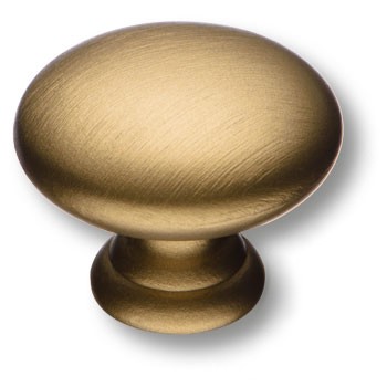 Ручка-кнопка, 15.324.30.36, d=30мм, металл, полированная латунь