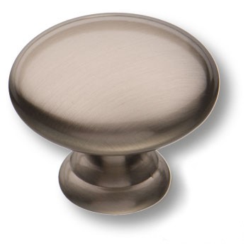 Ручка-кнопка, 15.324.30.29, d=30мм, металл, никель