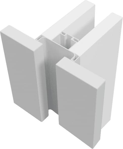 Вертикальная ручка-профиль C-образная, h=62,8мм, L=2,5м, ДСП 16мм, золото матовое, AQ