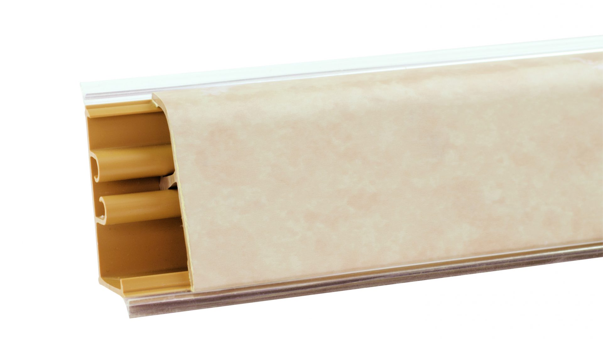 Плинтус LB-38, L=3000мм, оникс беж