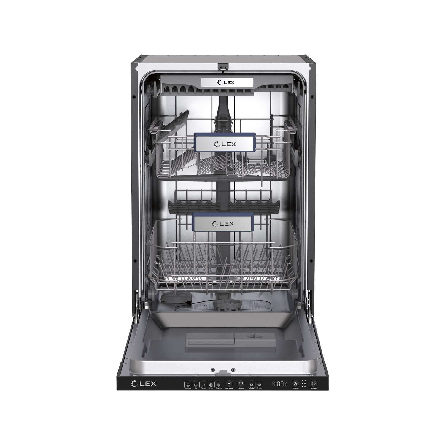 Посудомоечная машина PM 4553N, 45см, Lex