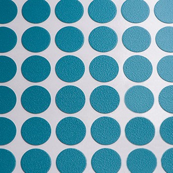 Заглушка самоклейка d=17мм, бирюза, GP PLAST