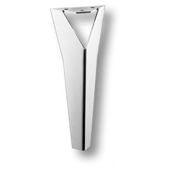 Опора декоративная мебельная, 300х82х82мм, глянцевый хром