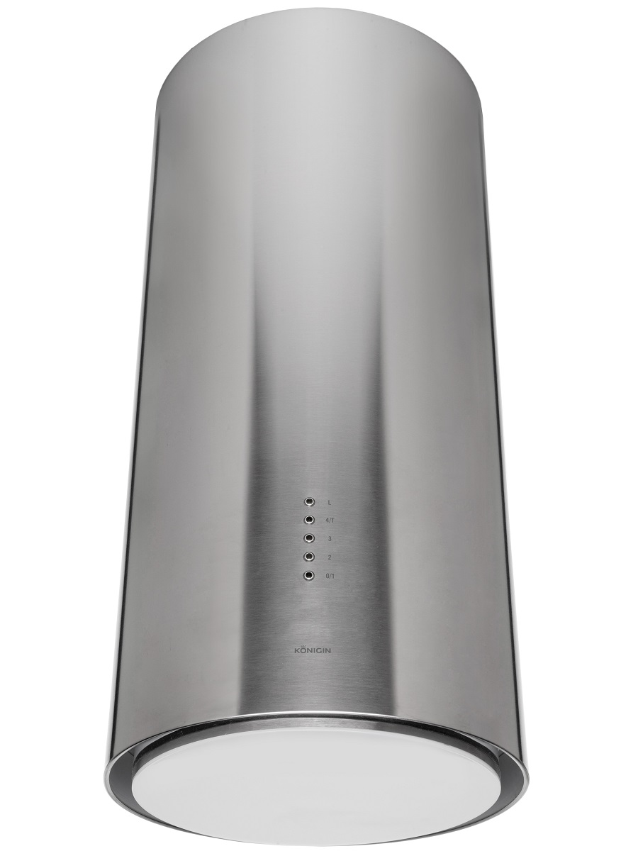 Вытяжка настенная Enso Steel, 38 см, б/уг. фильтра, нерж. сталь, Konigin