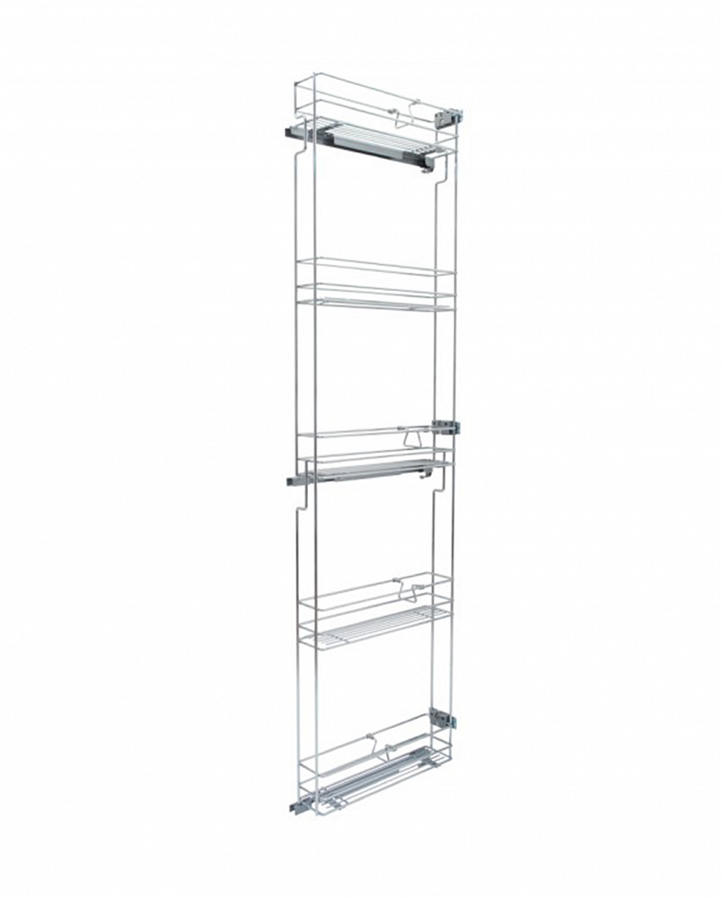 Колонна выкатная 5, M150, 106,8х468х1699мм, левая, с доводчиком, хром, Vibo