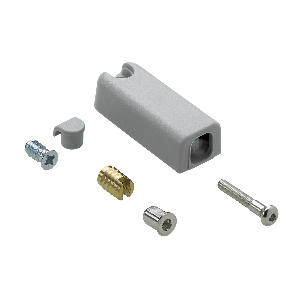 Механический фиксатор для механизма Push to move, Wing Line L, серый