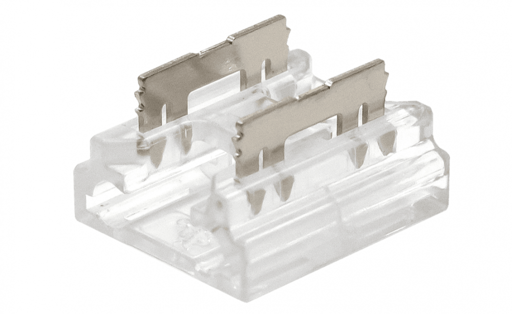 8мм. Коннектор прямой лента-лента для одноцветных лент, ножничный, AQ