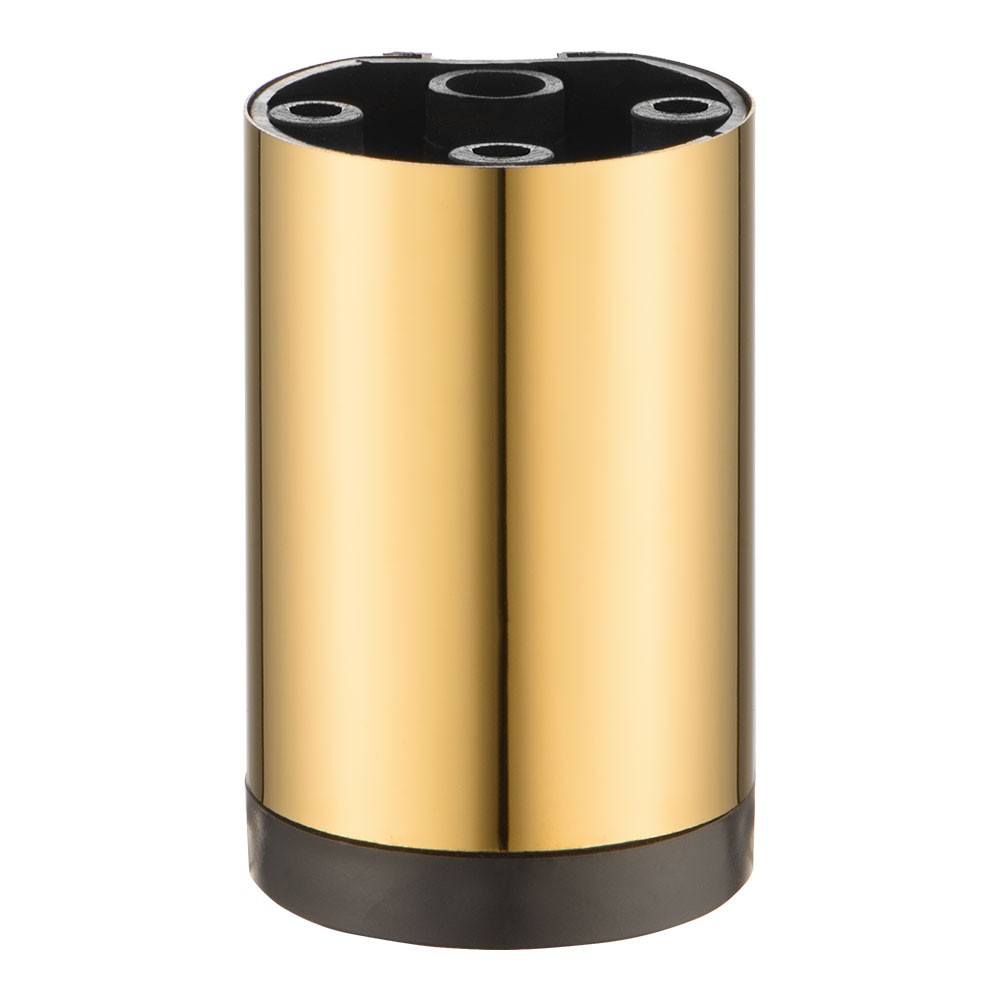 Опора декоративная мебельная, пластик, глянцевое золото