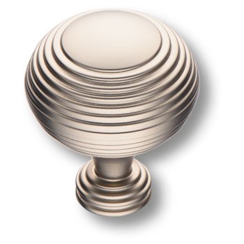 Ручка-кнопка, 1937 0038 PNM, d=38мм, металл, полированный никель