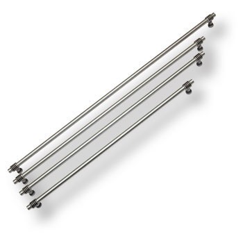 Ручка-рейлинг, 47102-63, 160мм, металл, серебро