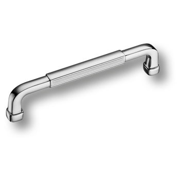 Ручка-скоба, 552-128-Chrome, 128мм, металл, глянцевый хром