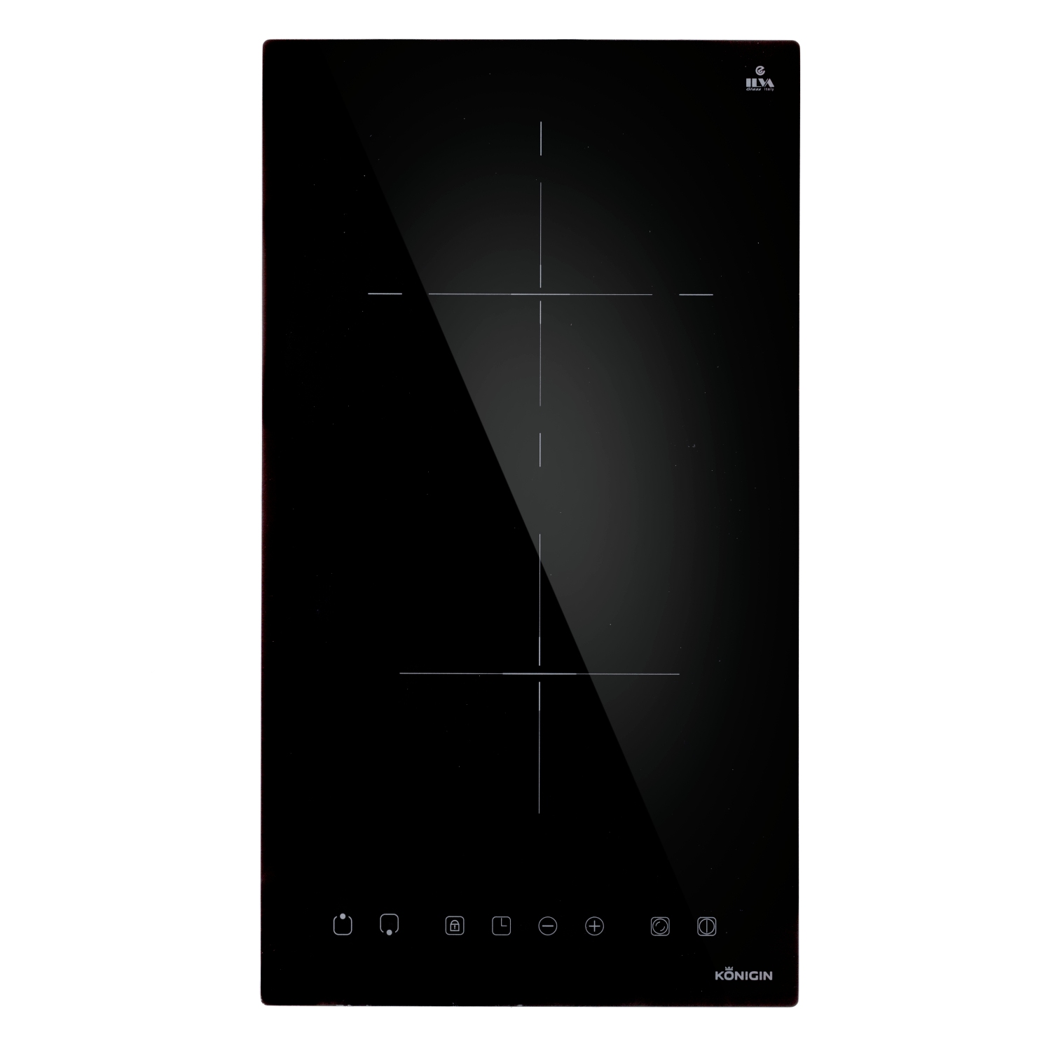 Варочная панель Draco C302 TBK, 30 см, стеклокерамика, черный, Konigin