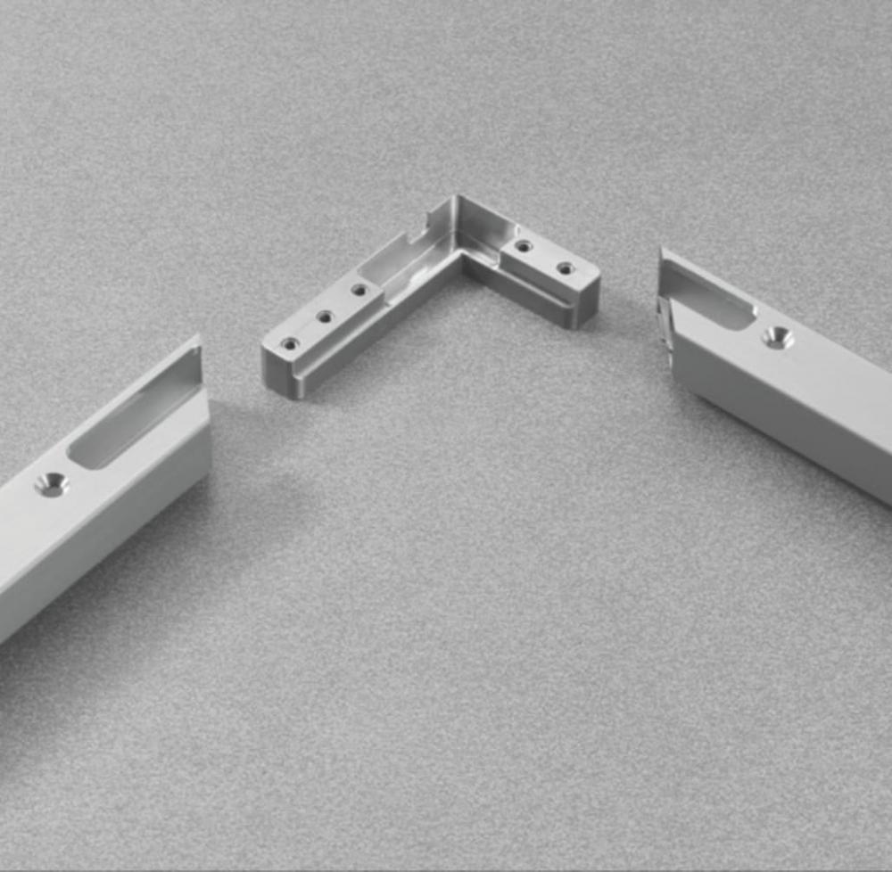 Уголок для профиля MF20, комплект 2 левых + 2 правых (2шт) с винтами