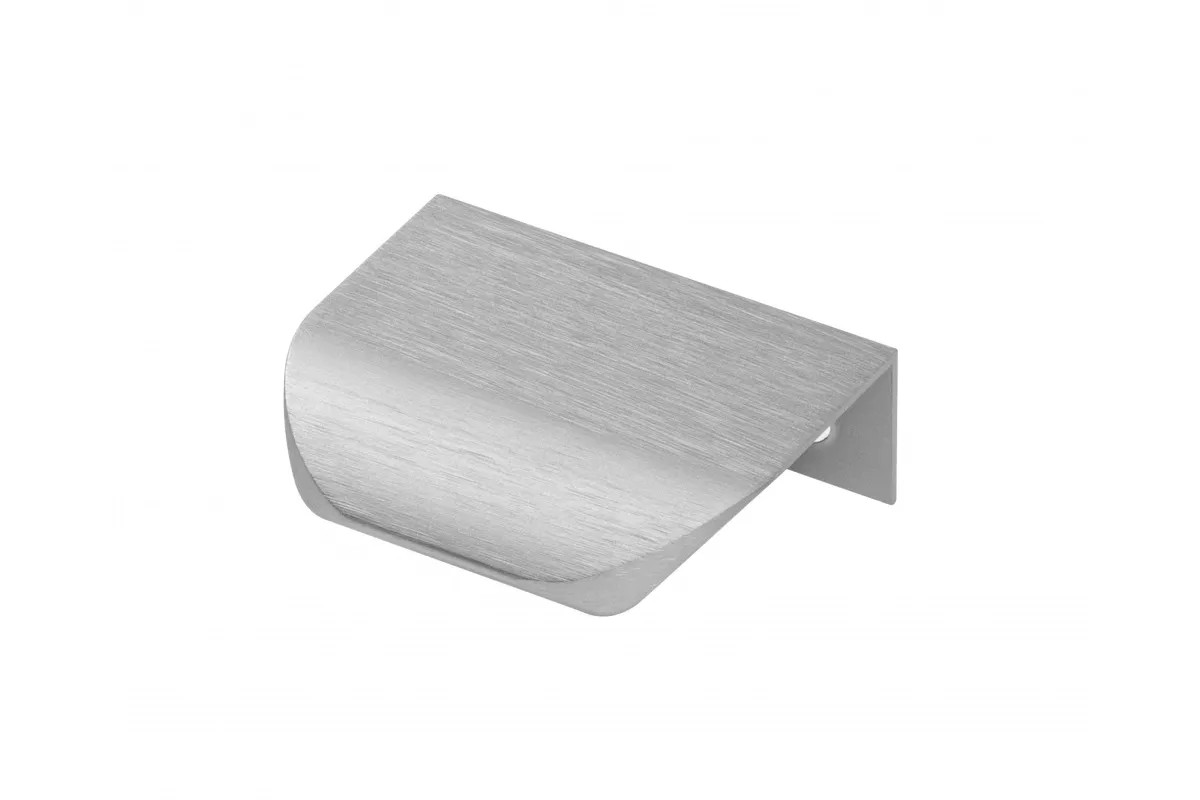 Ручка торцевая, HEXA, 32/50мм, металл, шлифованная сталь, GTV