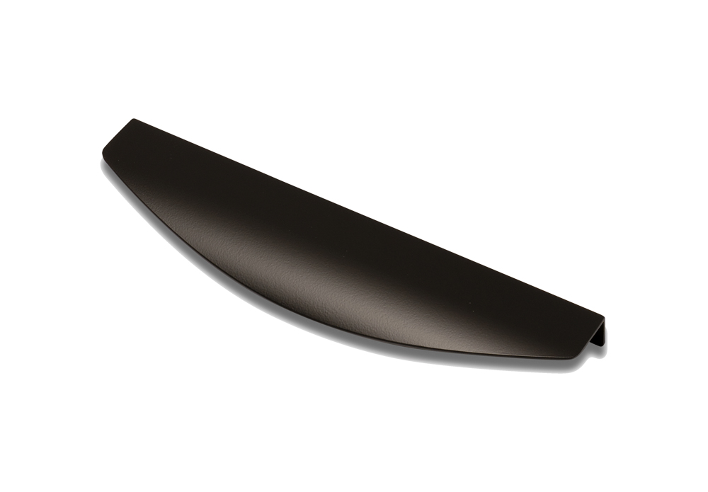 Ручка-профиль, CA4.4, 128/196мм, металл, черный