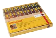 Набор твердых восков (40штх4см), древесные тона