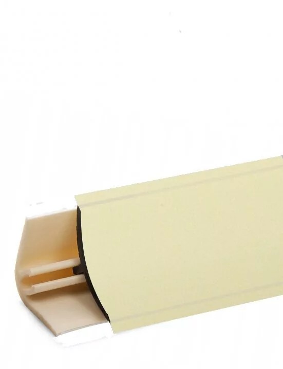 Плинтус LB-15, бежевый, L=3000мм, 13,4х13,4мм, Россия