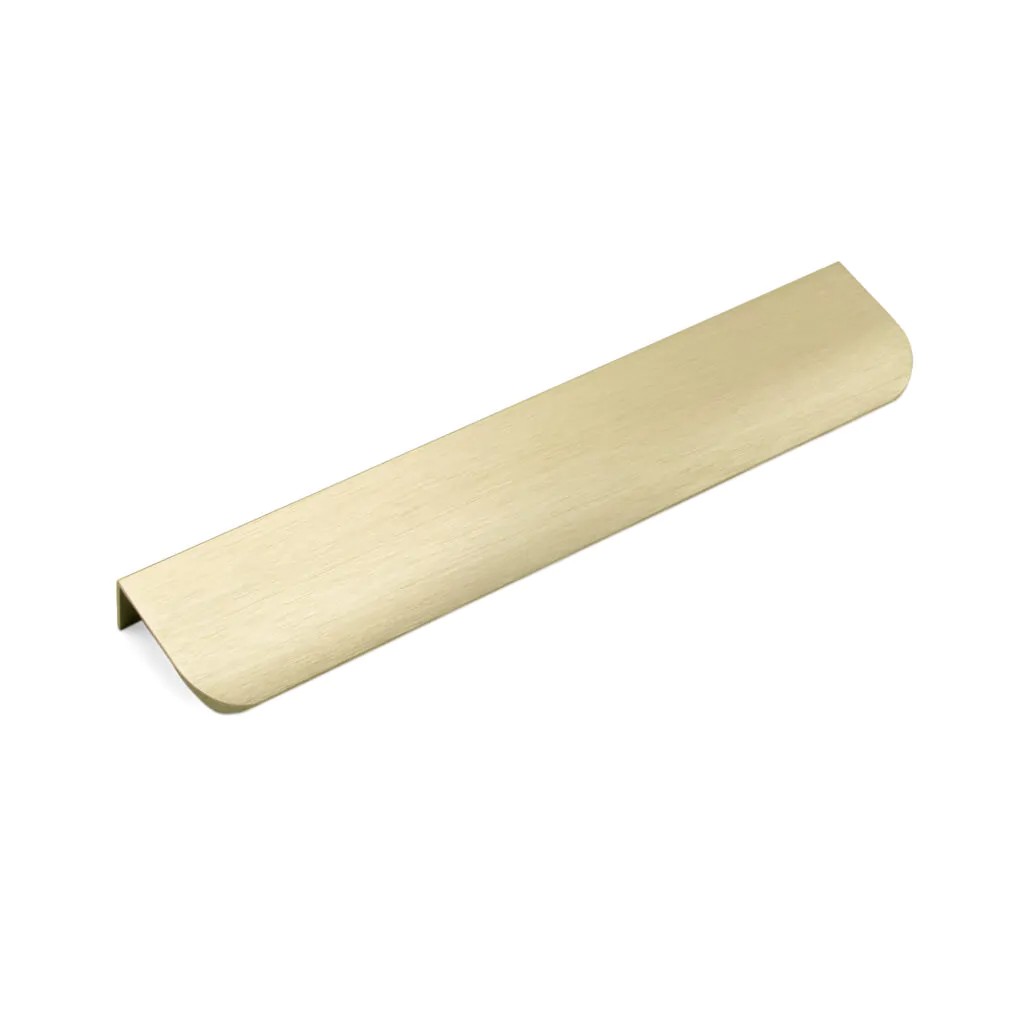 Ручка торцевая, Mona, 70.4202.24, 128/200мм, металл, брашированное золото, METAKOR