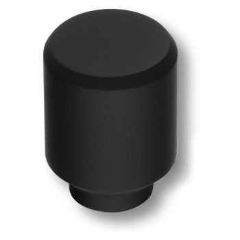 Ручка-кнопка, 4237 001MP24, металл, черный