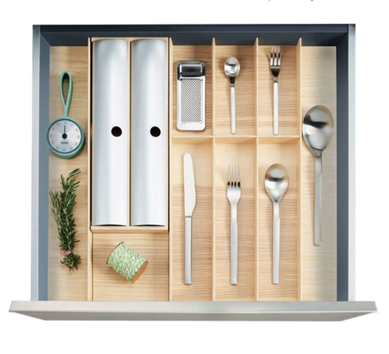 Лоток 500-600 мм/500 мм, ясень светлый, ROCKENHAUSEN, Kessebohmer