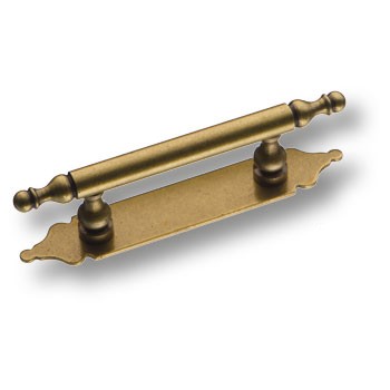 Ручка-рейлинг, 4208-22, 64мм, металл, старая бронза, на подложке