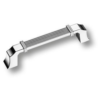Ручка-скоба, 546-96-Chrome, 96мм, металл, глянцевый хром