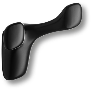 Крючок, 2005 0080 AL6, двухрожковый, металл, черный