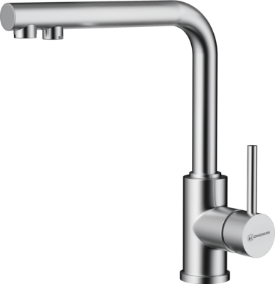 Смеситель Nakagawa 2 Plus-BN, латунь, нержавеющая сталь  