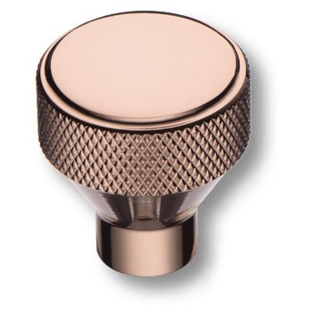 Ручка-кнопка, 1462 0030 RS, металл, розовое золото