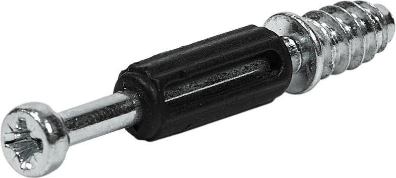 Болт эксцентрика, L=34мм, с пластиковой муфтой, AQ/2000/500