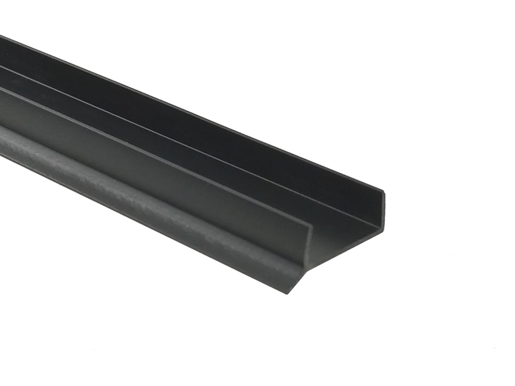 Уплотнитель для цоколя, 16мм, L=3000мм, черный