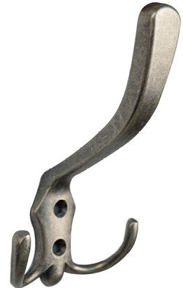 Крючок, 585, трехрожковый, металл, античное серебро