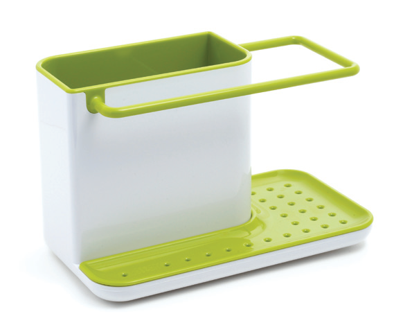 Органайзер "Кедди", 200х135х115мм, белый/зеленый