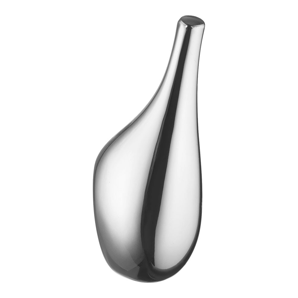 Крючок, 2015 0028 CR, однорожковый, металл, глянцевый хром