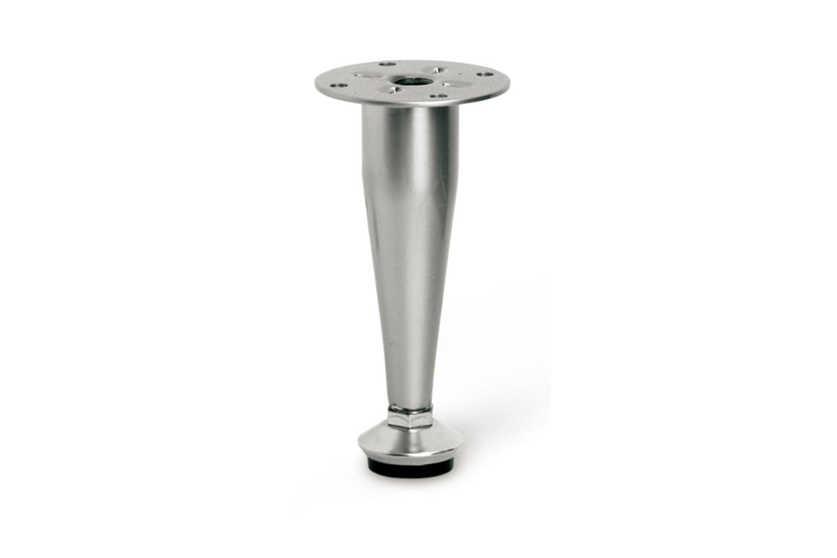 Опора регулируемая, d=50мм, h=100мм, алюминий, алюминий, GTV