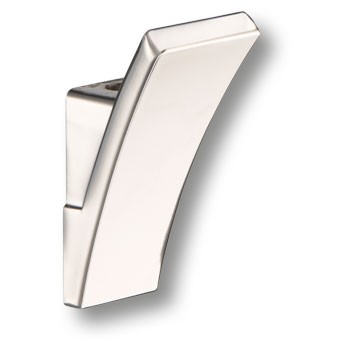 Крючок, 2860-400, однорожковый, металл, глянцевый хром