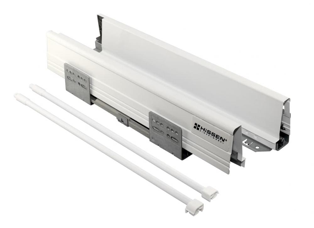 Ящик Prime Box, L=450мм, H=135мм, с 2 рейлингами, HISSEN