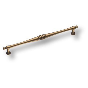 Ручка-скоба, BU 004.224.12, 224мм, металл, античная бронза