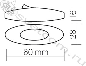 Выключатель проходной, 250В/6A, белый, Makel