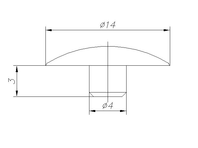 Заглушка под шестигранник, антрацит